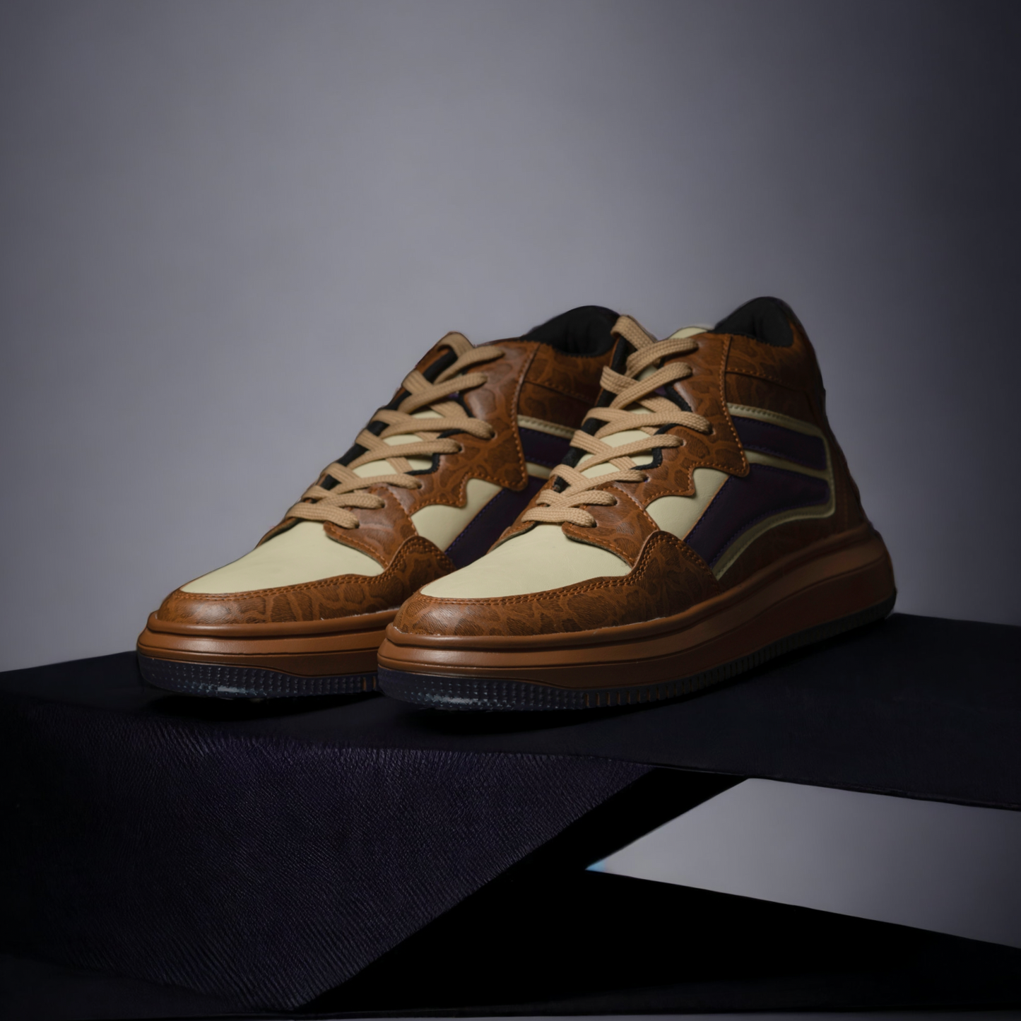 The Aurous Raven Laceup Sneakers