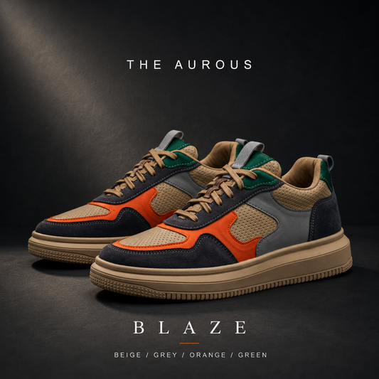 The Aurous Blaze Laceup Sneakers