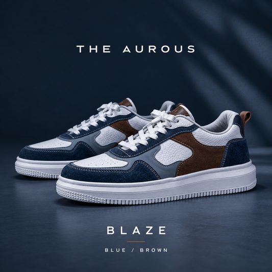 The Aurous Blaze Laceup Sneakers - White Edition