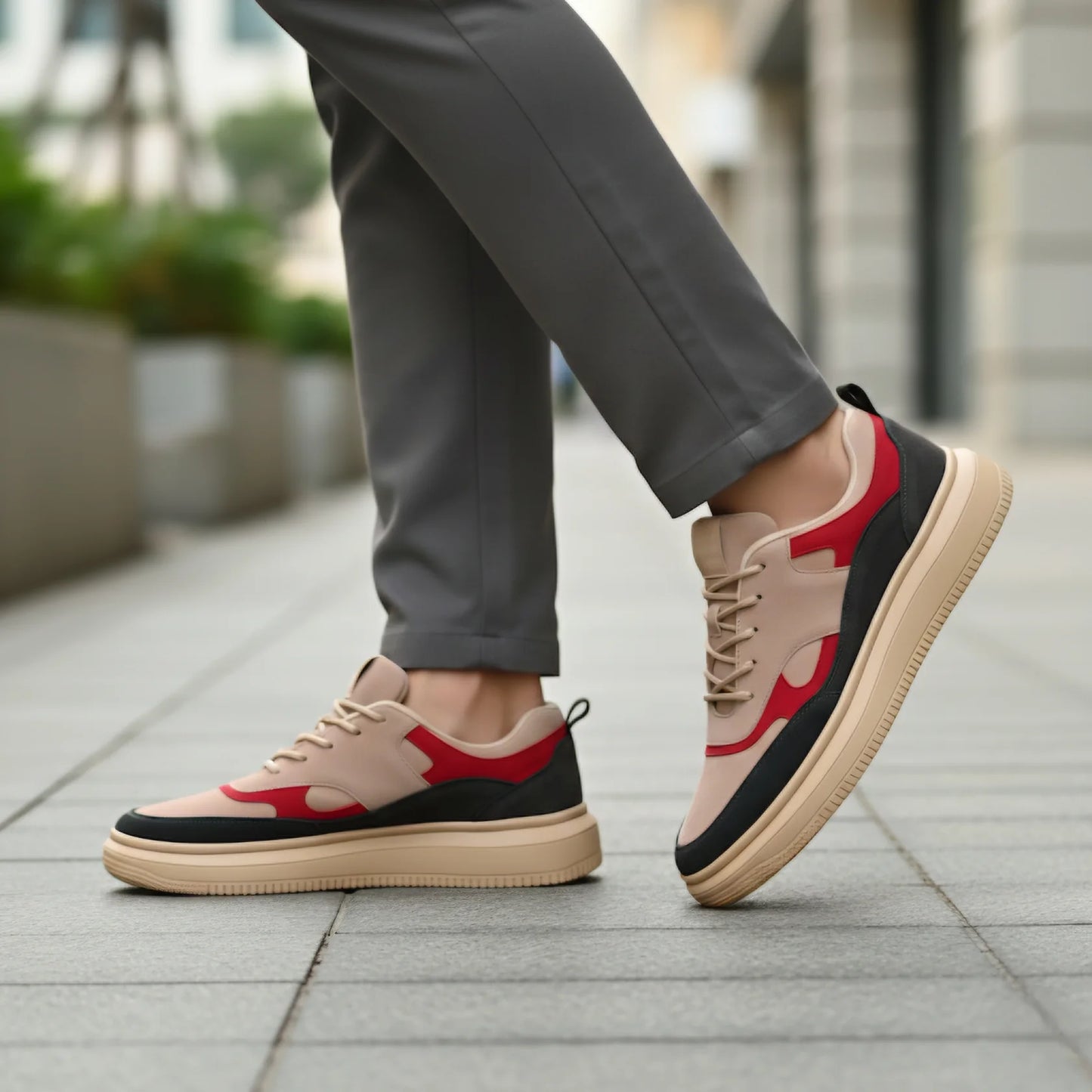 The Aurous Aura Laceup Sneakers