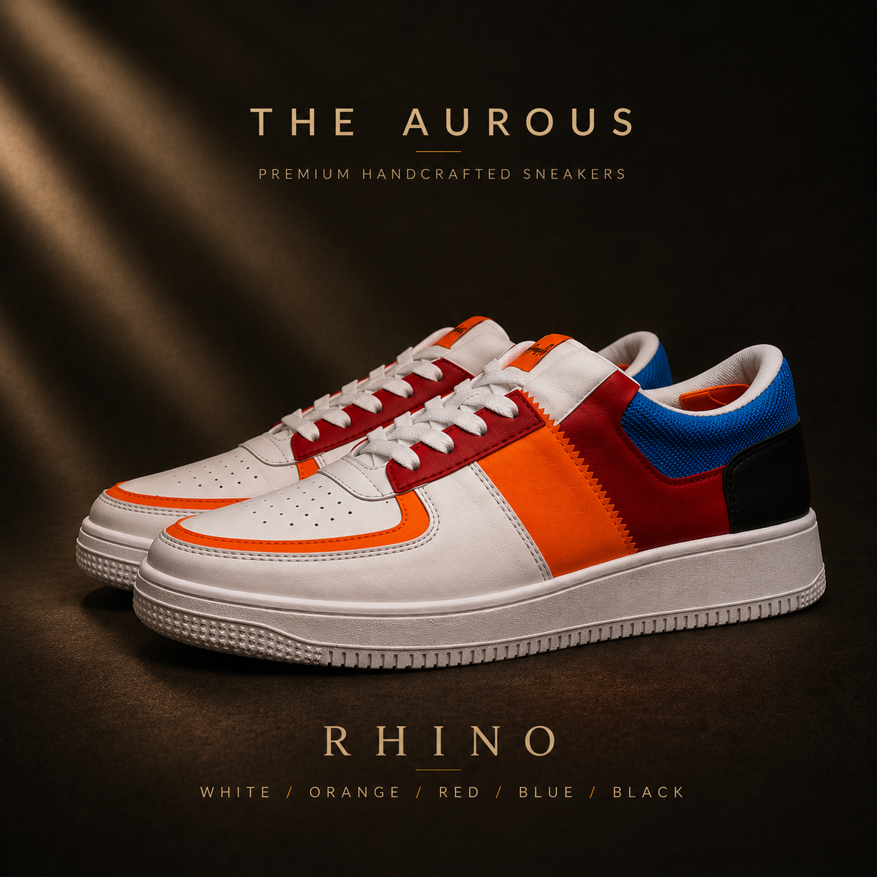 The Aurous Rhino Lace up Sneakers