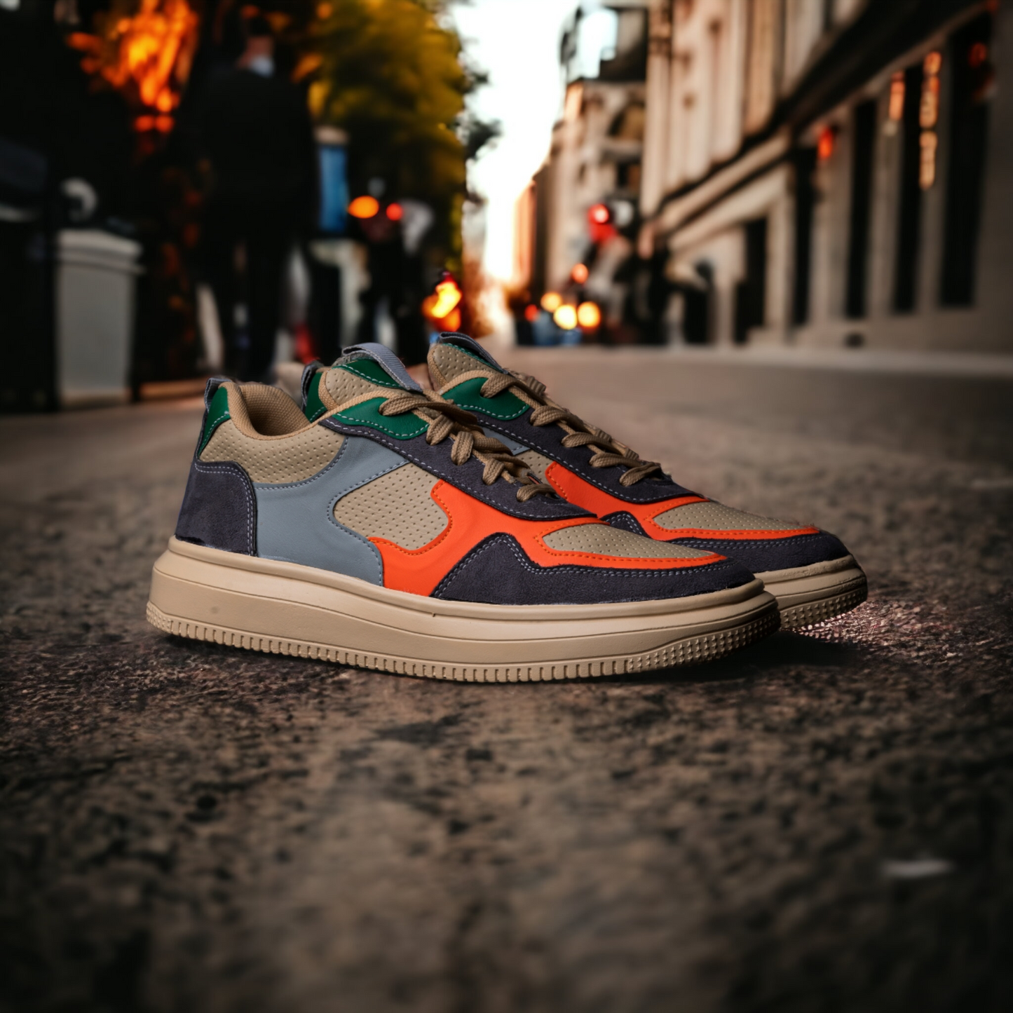 The Aurous Blaze Laceup Sneakers - All Color