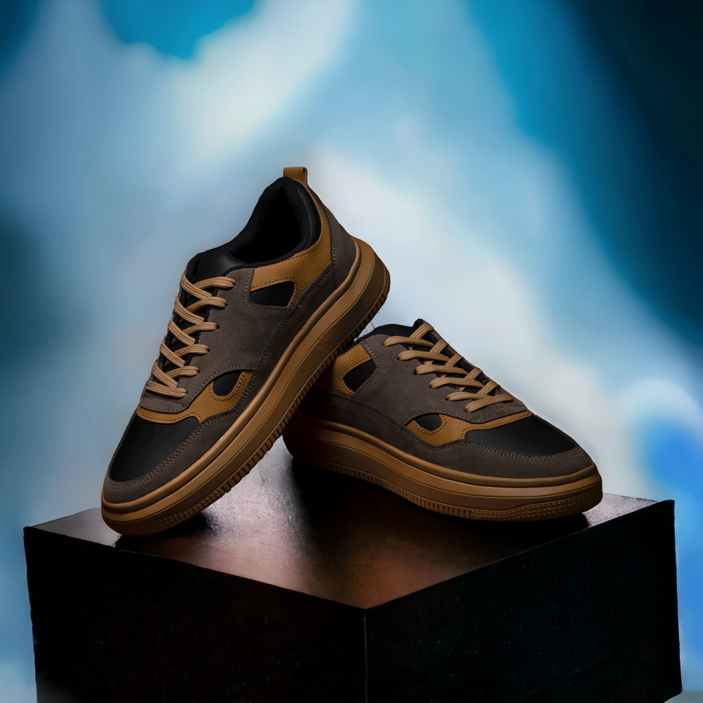 The Aurous Brooks Laceup Sneakers