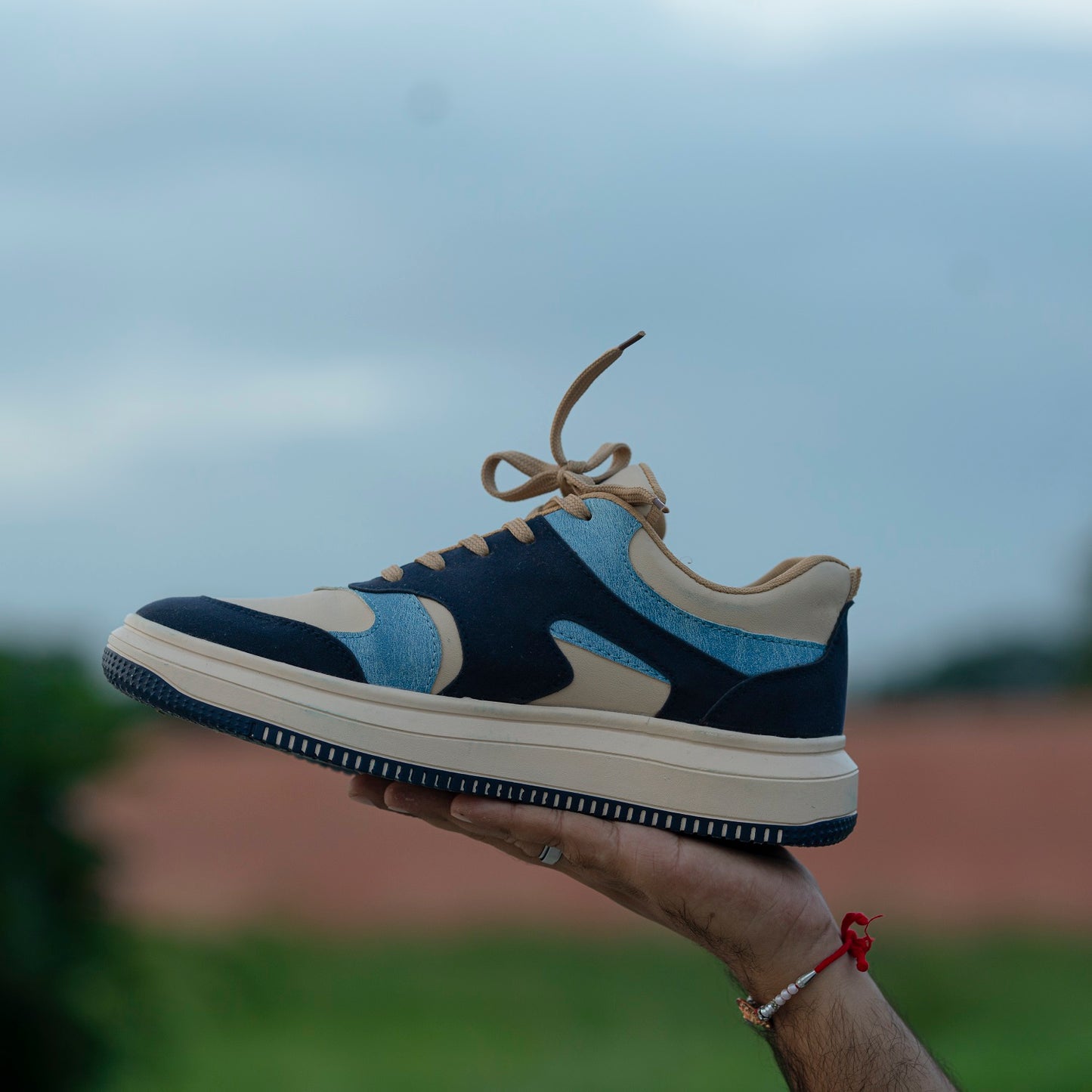 The Aurous Falcon Blue Sneakers