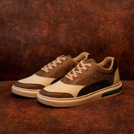 The Aurous Typhoon Laceup Sneakers - Brown